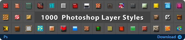 1000 Photoshop Layer Styles