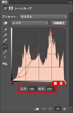 ポイントを追加してそれぞれを設定