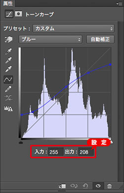 ポイントを追加してそれぞれを設定