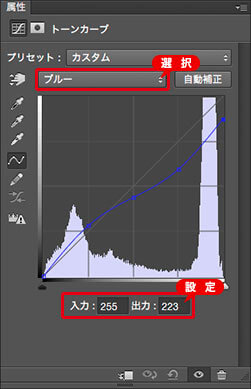 ポイントを追加してそれぞれを設定