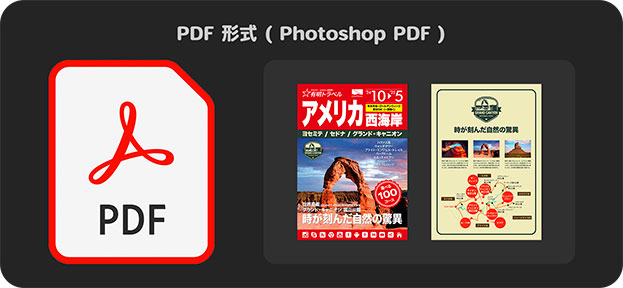 PDF形式(PhotoshopPDF)